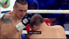 usyk uppercut boxing wow ouch