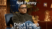 Not Funny Didnt Laugh Shark Tank India GIF - Not Funny Didnt Laugh Shark Tank India GIFs