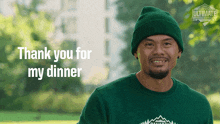 Thank You For My Dinner I'M Ready To Eat Ninko Pangilinan GIF - Thank You For My Dinner I'M Ready To Eat Ninko Pangilinan Canada'S Ultimate Challenge GIFs