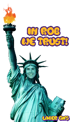 In Rob We Trust Rob Sticker - In Rob We Trust Rob Rob Pelinka Stickers