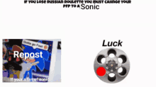 Russian Roulette Sonic GIF - Russian Roulette Sonic Meme GIFs