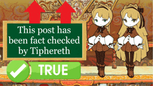 a sign that says this post has been fact checked by tiphereth