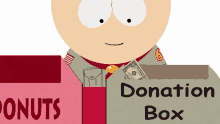 receiving donations butters stotch south park cripple fight s5e2