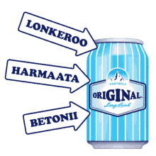 lonkero original long drink harmaata betonii