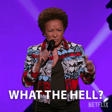 What The Hell Wanda Sykes GIF - What The Hell Wanda Sykes Wanda Sykes Im An Entertainer GIFs