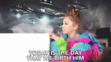 Today Is The Day That We Birth Him This Day GIF