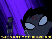 Teen Titans Robin GIF - Teen Titans Robin Shes Not My Girlfriend GIFs