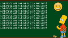 Liverpool Best City Crap GIF - Liverpool Best City Crap Bart Simpson GIFs