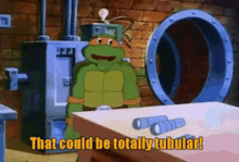 Tmnt Michelangelo GIF - Tmnt Michelangelo That Could Be Totally Tubular GIFs
