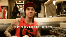 tony perry does not approve pierce the veil