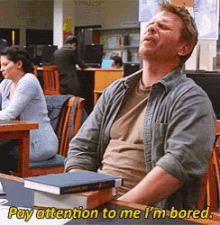 Supernatural Pay Attention To Me GIF - Supernatural Pay Attention To Me Im Bored GIFs