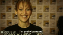 Bummed GIF - Jennifer Lawrence Machinima Comic Con GIFs