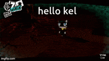 Hello Kel GIF - Hello Kel Morgana GIFs