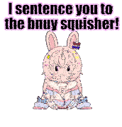 Bunny Squisher Pipkin Pippa Sticker - Bunny Squisher Bunny Pipkin Pippa Stickers