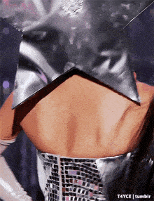 a close up of a woman 's back with the words t4yce tumblr in the corner