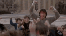 Rocky Is The Champion - Champion GIF - Rocky Sylvester Stallone Victory GIFs