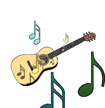 Una Guitara Sticker