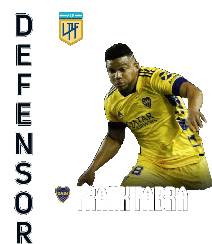 Defensor Frank Fabra Sticker - Defensor Frank Fabra Liga Profesional De Fútbol De La Afa Stickers