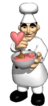Chef Hearts Sticker - Chef Hearts Love Stickers
