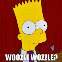 Wozzle Wozzle Bart Simpson GIF - Wozzle Wozzle Bart Simpson The Simpsons GIFs