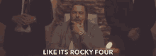Like Its Rocky Four Headshake GIF - Like Its Rocky Four Headshake Beared GIFs