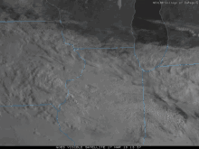 a satellite image of the united states shows the time as 14:47