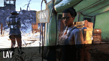 Fallout76 Minerva GIF - Fallout76 Minerva Merchant GIFs