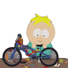 fixing bike butters south park happy decorating