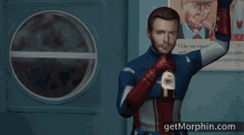 Captain America Chris Evans GIF - Captain America Chris Evans Sad Drink GIFs