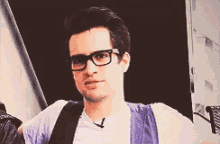 Brendon Urie Well GIF - Brendon Urie Well Shrug GIFs