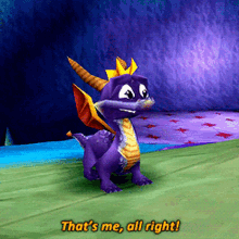 Spyro The Dragon Thats Me All Right GIF - Spyro The Dragon Thats Me All Right Thats Me GIFs