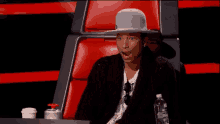 Why GIF - Pharrell Shocked The Voice GIFs