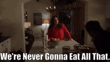911 Show Maddie Buckley GIF - 911 Show Maddie Buckley Were Never Gonna Eat All That GIFs
