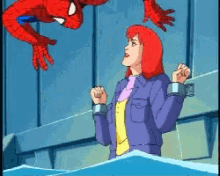 Spiderman Saved GIF