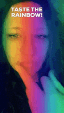 jaaaayde taste the rainbow bbjaaaayde rainbow middle finger