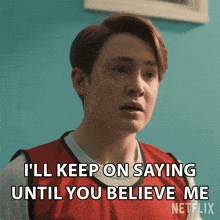 I'Ll Keep On Saying Until You Believe Me Nick Nelson GIF