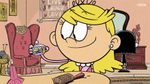 spraying perfume lola loud the loud house too much perfume coughing from perfume