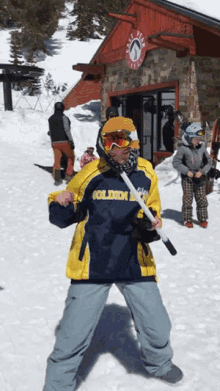 snow dance skiing zumba