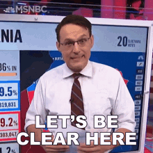 lets be clear here steve kornacki msnbc just to be clear lets get this straight