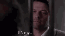 Supernatural Its My Happy Place GIF - Supernatural Its My Happy Place Castiel GIFs