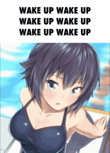 wake up wake up schizo anime