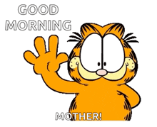 Good Morning Garfield GIF