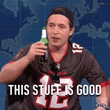 This Stuff Is Good Tom Brady GIF - This Stuff Is Good Tom Brady Saturday Night Live GIFs