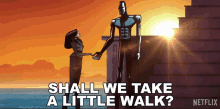 shall we take a little walk zima claire markham love death and robots walk with me