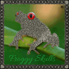 Froggy Skull GIF