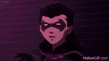 Damian Wayne Robin GIF - Damian Wayne Robin Batman GIFs