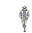 a pixel art of michael jackson dancing on a skateboard .