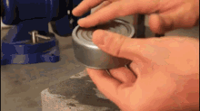 Open A Can Without An Opener GIF - Food How To Open Canned Food GIFs