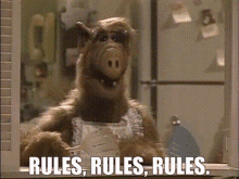 Alf Rules Rules Rules GIF