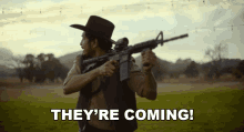 Theyre Coming Juan GIF - Theyre Coming Juan The Forever Purge GIFs